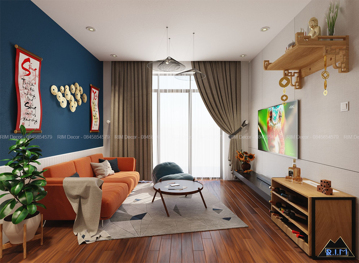 99+ Mẫu thiết kế nội thất chung cư đẹp sang trọng - RIM Decor